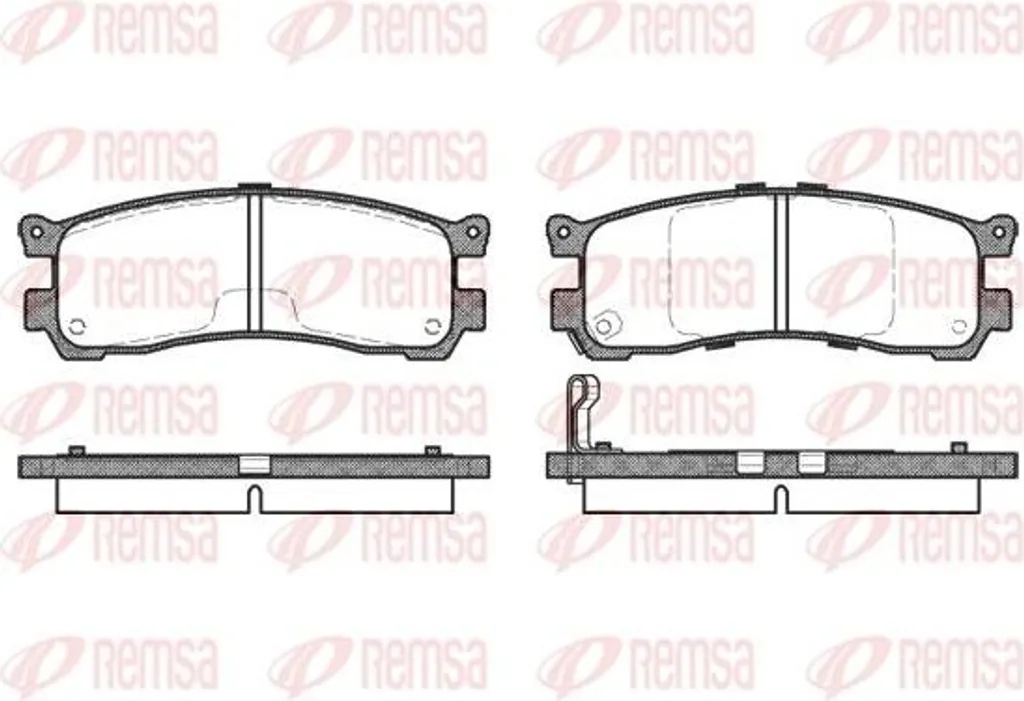 Plaquettes de frein sécurité pour Mazda MPV - Référence OE J0V126432B