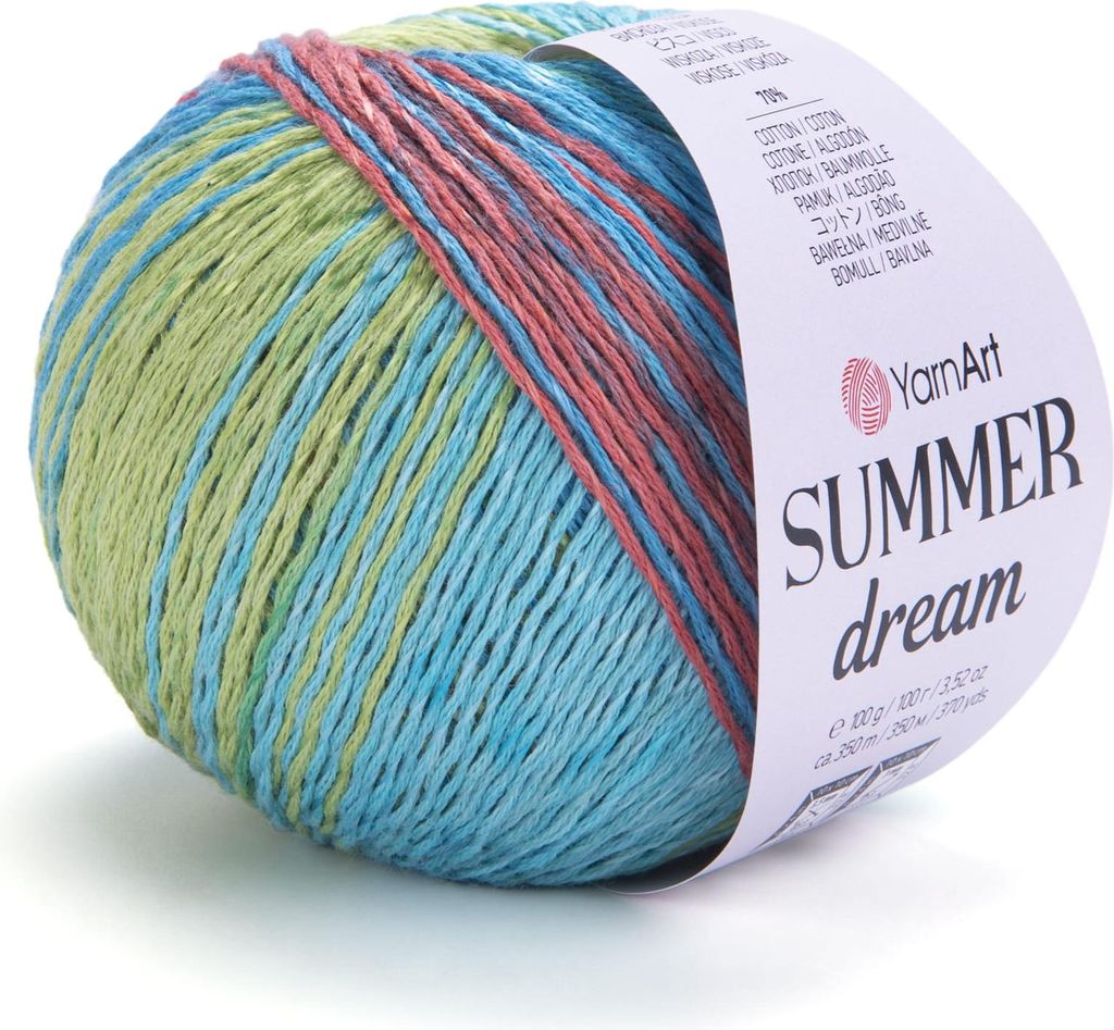 YarnArt Summer Dream 4314 Wolle - Weich, Langlebig & Produktbild 