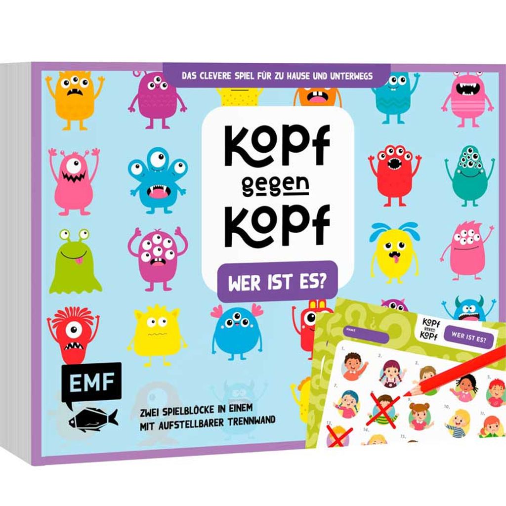 Der ultimative Spielblock: Kopf gegen Kopf - Wer ist es?