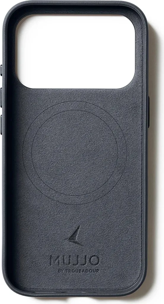 Coque iPhone 17 Pro Mujjo Gris pour un Usage Professionnel Chic - 5