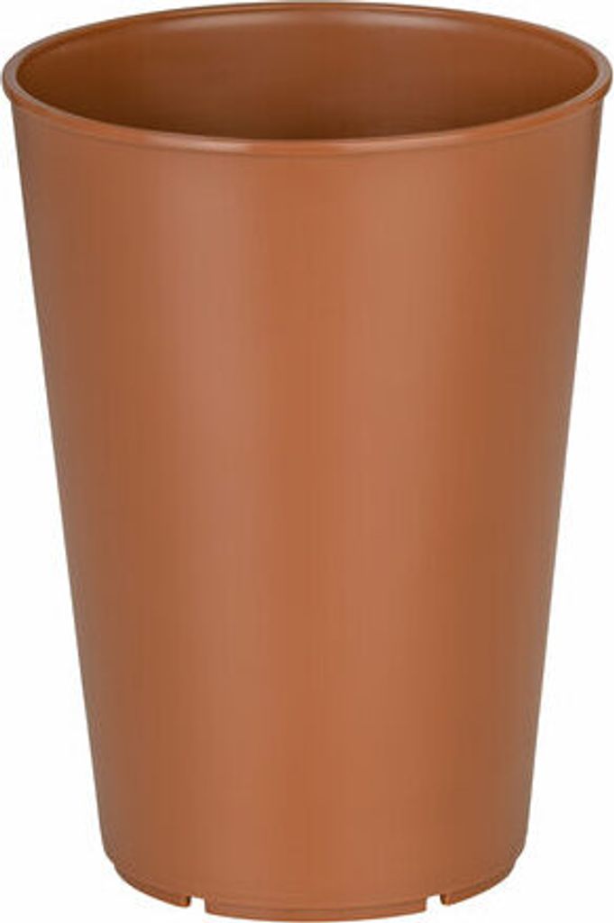 50x Mehrweg Heißgetränkebecher Kaffeebecher Coffee to go schokobraun - 400 ml