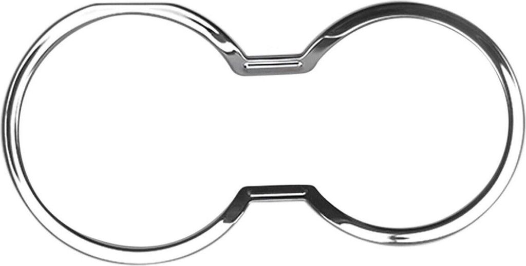 Getränkehalter Rahmen Cupholder für Kia Sportage 2010-2015 Edelstahl Chrom 1tlg