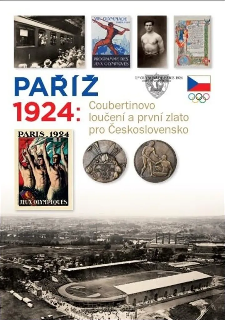 Livre Paris 1924 Zdeněk Škoda - Premier Or Tchécoslovaque et Coubertin