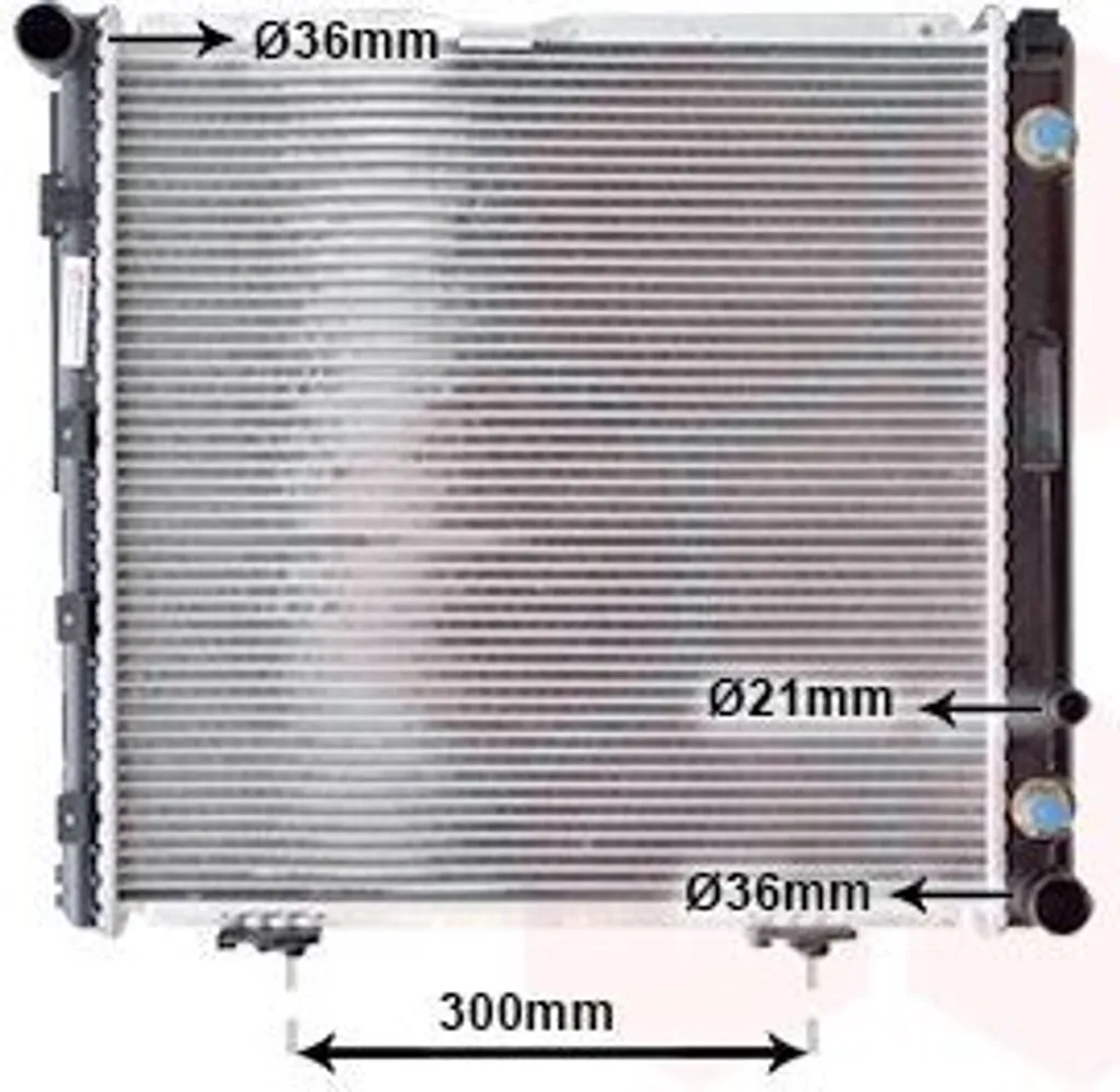 Radiateur de refroidissement pour grand trajet et conduite sous forte charge