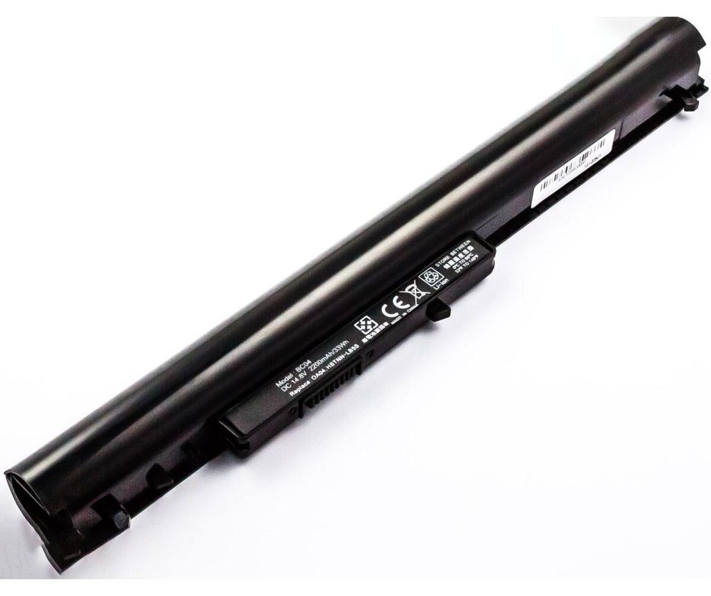 Akku für Hewlett-Packard 15-079NO(J5B94EA) Li-Ion 14,8 Volt 2200 mAh schwarz