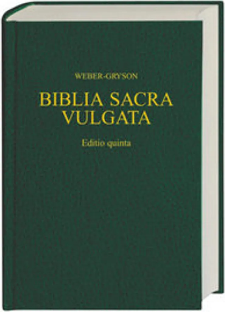 Biblia Sacra Vulgata - Texte Critique Latin avec Couverture Rigide