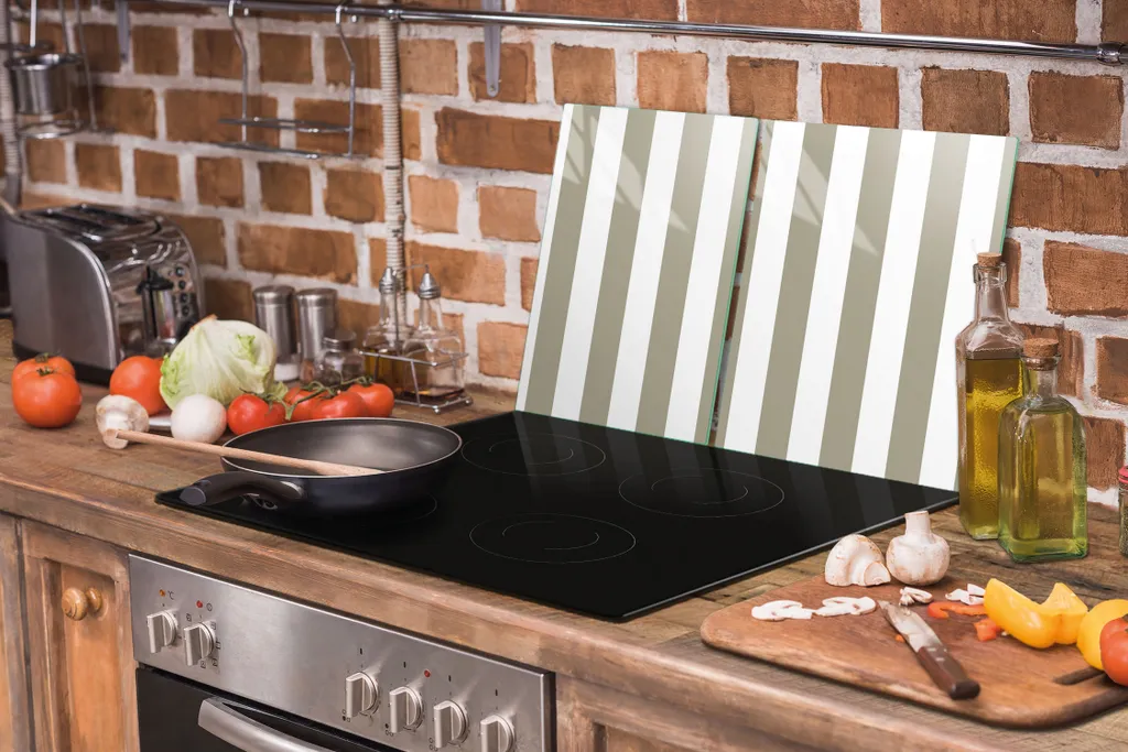 Set Di 2 Taglieri In Vetro Temperato 30x52 Cm Con Stampe Zebre - Antigraffio, Resistenti Al Calore, Con Piedini Antiscivolo, Per Cucina