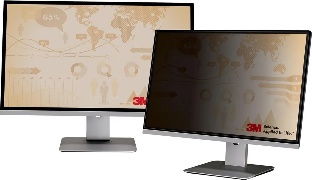 Filtre de confidentialité 3M PF490W3E pour écran d'ordinateur de bureau