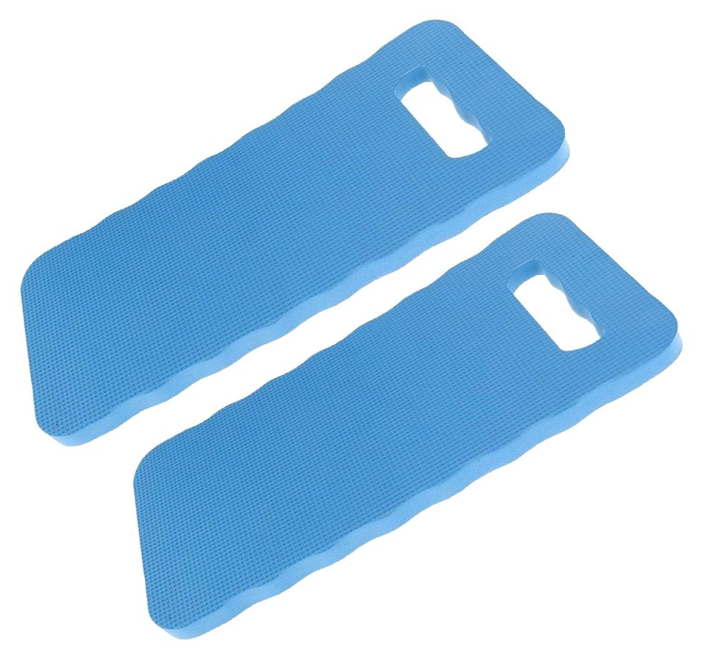 2 Stück Gartenknieschoner aus EVA 40X18X2cm mit rutschfester Oberfläche, leicht und formstabil für Gartenarbeit und Yoga, zufällige Farbe