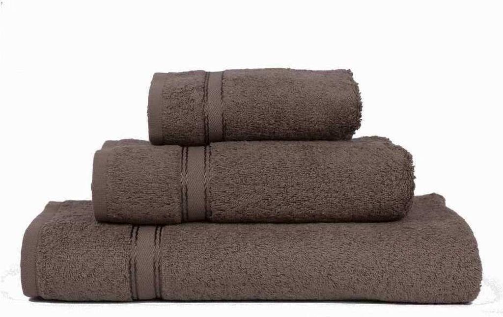 framsohn Walkfrottier Handtücher Ma Belle 100% Baumwolle Frotteetücher saugstark Besonders saugfähig 50x100 cm Taupe