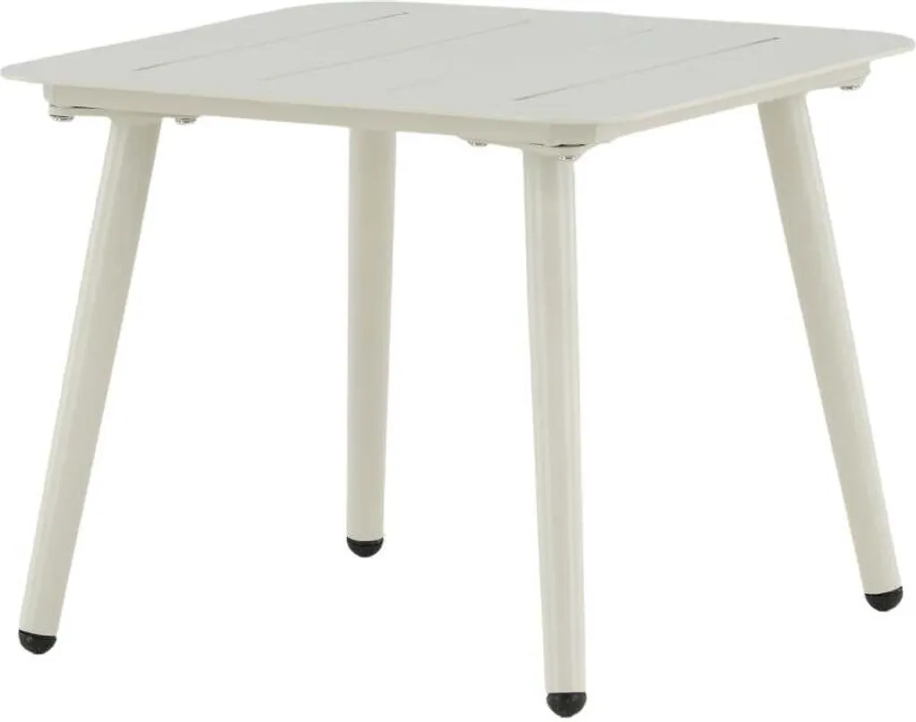 Table Basse d'Extérieur Beige 40cm Lina : Stable, Durable et Pratique