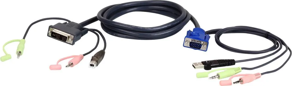Évitez les Pertes de Signal avec le Câble KVM ATEN 2L-7DX2U DVI USB