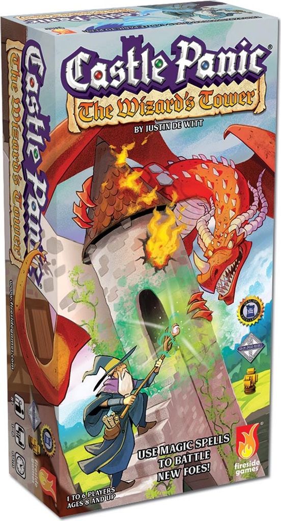 Asmodee Castle Panic The Wizards Tower 2e, Brettspiel, 8 Produktbild 