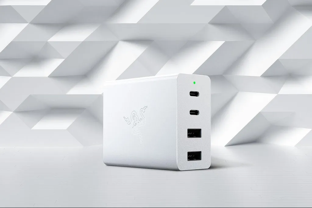 Alimentation Razer d'intérieur pour bureau, chargeur secteur AC blanc uni
