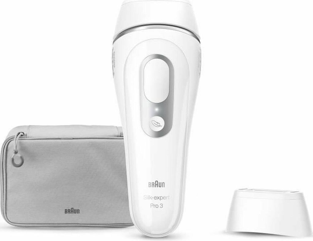 Braun Silk-expert Pro IPL PL3020 weiss/silber inkl. Tasche Produktbild 