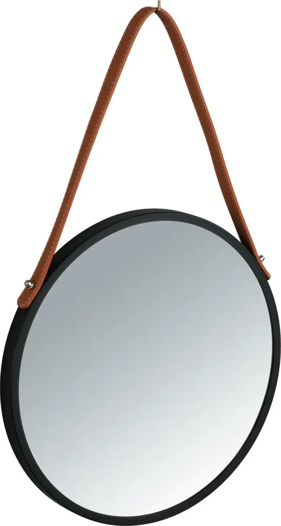 Miroir Vintage Mural Rond Ø 30 cm en Verre - Finition Design Haute Qualité