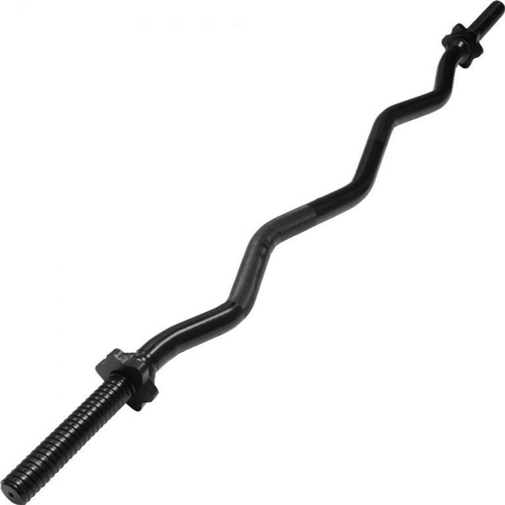 Gorilla Sports Činková EZ tyč 120 cm, 30/31 mm, čierna Obrázok produktu 