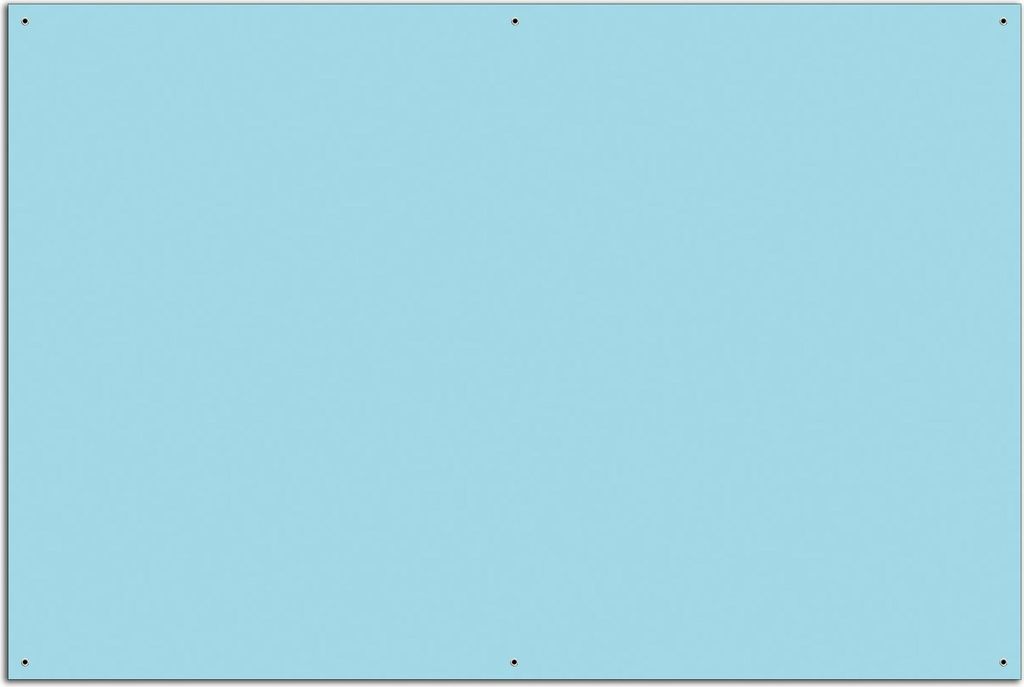 Wallario Outdoor-Poster für Garten oder Balkon, Motiv Pastellblau, in ca. 61 x 91,50 cm