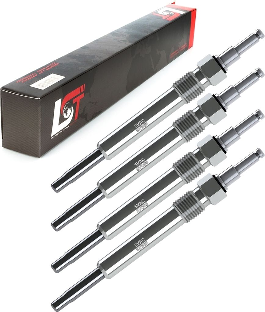 4x GLÜHKERZE STABGLÜHKERZE für MERCEDES-BENZ C-KLASSE W202 C220 C250 11,5 VOLT