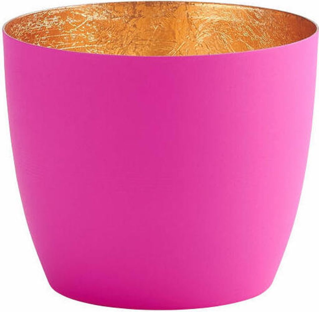 Gift Company Windlicht Madras M, Teelichthalter, Kerzenhalter, Eisen, Neon Pink, 8.5 cm, 1092504082