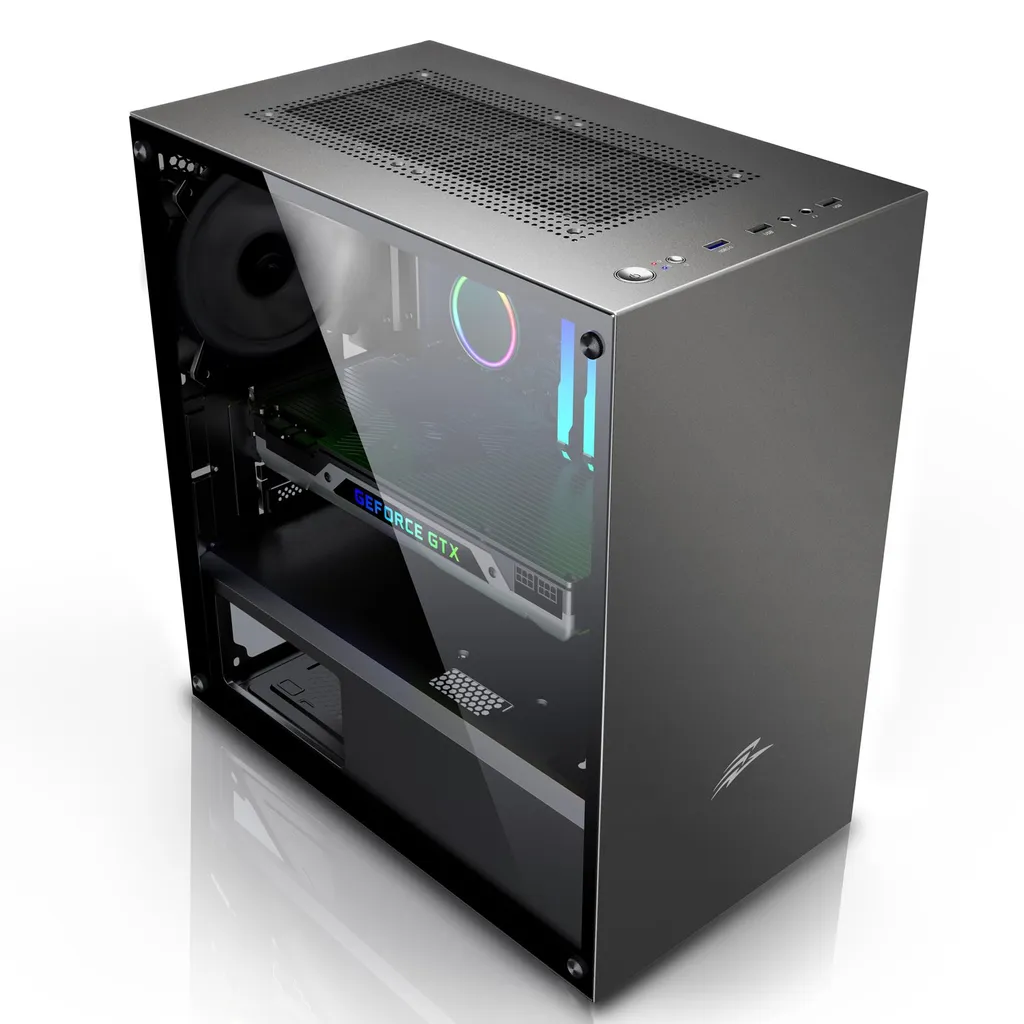 Boîtier PC Micro ATX EVOLVEO M4 pour Créer une Configuration Compacte et Design
