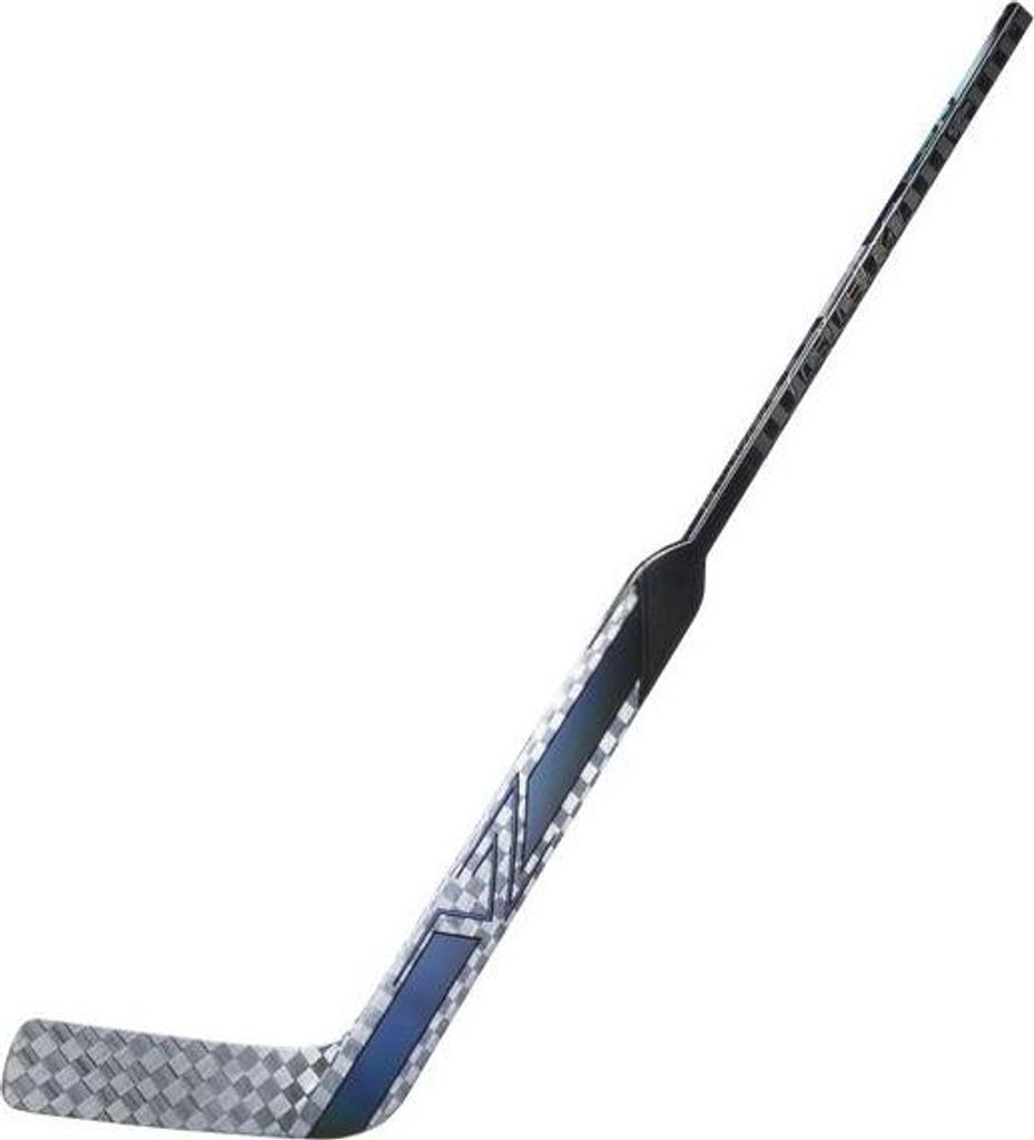 CCM VIZION Composite Goalie Stick Senior 25' – Links, Farbe:Silber, Biegung:P4 Crawford