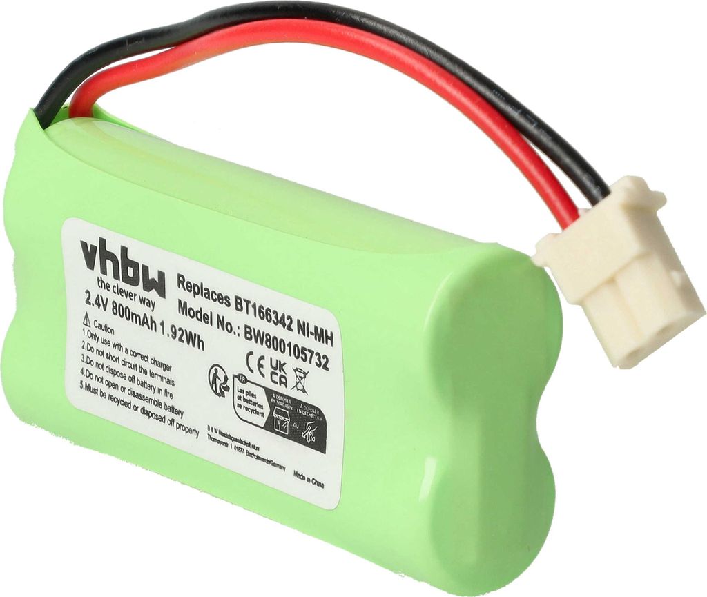vhbw Akku kompatibel mit Telekom Sinus A602 Touch schnurlos Produktbild 