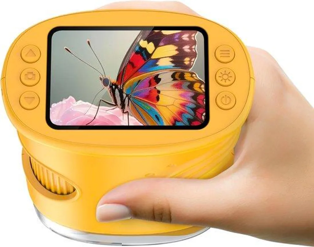 Mini microscope portable pour écolier - Loupe de poche zoom 1000x
