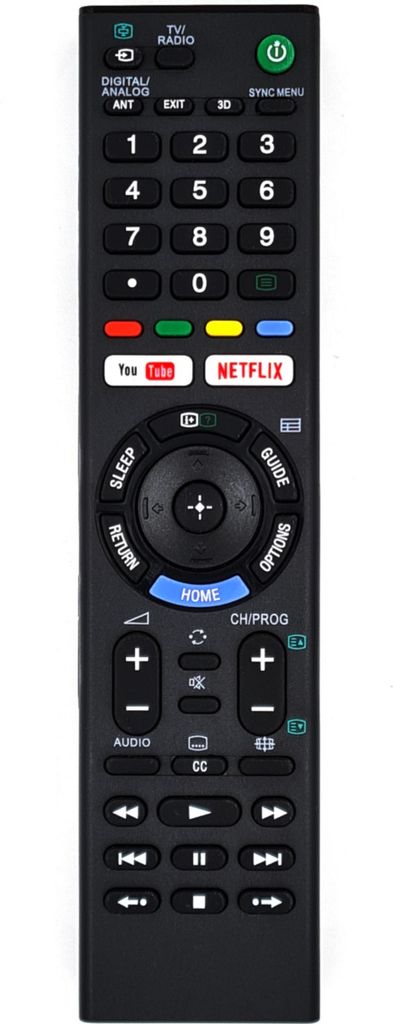 Ersatz Fernbedienung für SONY TV KD-55XF7004 | KD-55XF7005 | KD-55XF7077 |