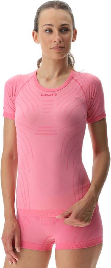 UYN Kurzarm Fahrrad-Shirt - MOTYON LADY - Rosa XS