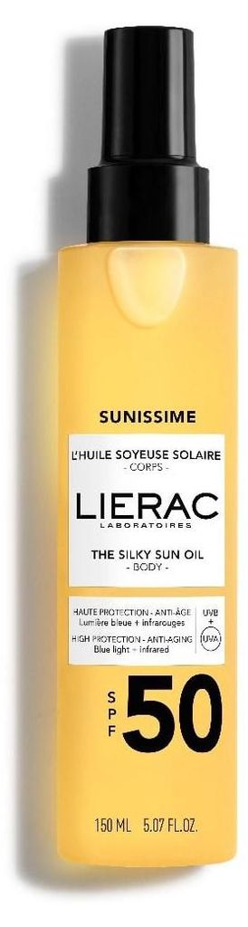 Sunissime zijdezachte beschermende lichaamsolie SPF50, 150 Productafbeelding 