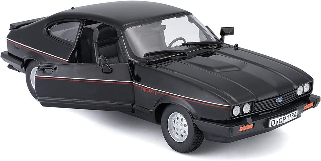 Bburago Ford Capri (1973): modello auto in scala 1:24 verde chiaro opaco