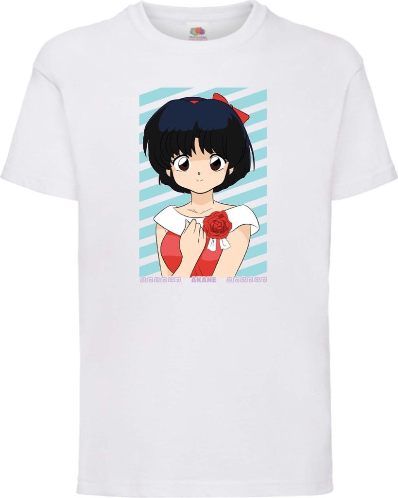 Kinder T-Shirt Ranma Akane Tendo, 12-13 Jahr - 152 / Weiß