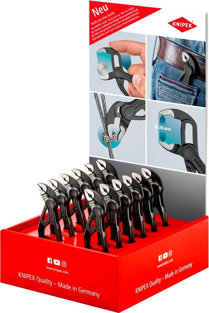 Knipex 00 18 01 V39 Thekendisplay 12x 87 00 100