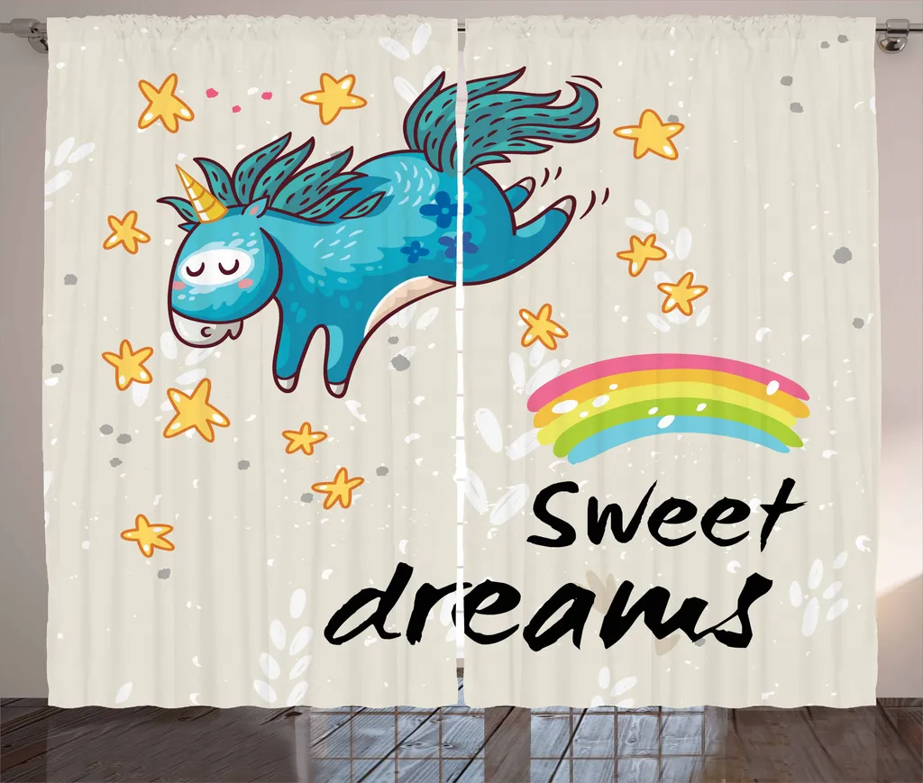 Offerta Tenda Unicorno ABAKUHAUS 280x175 | Colori Vivi per Casa Tua