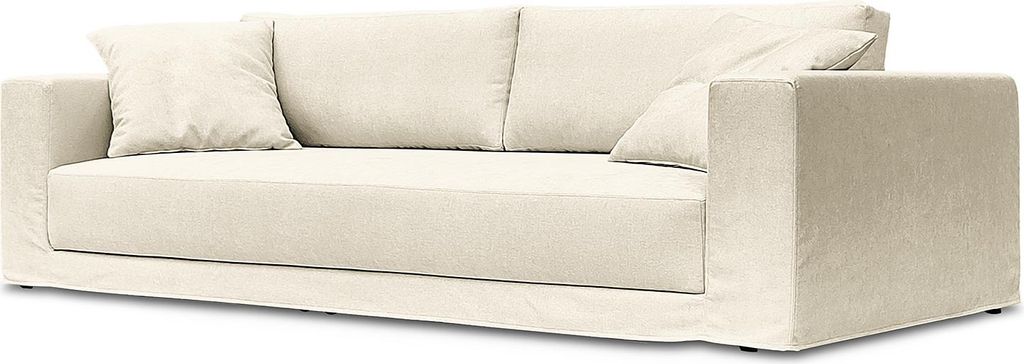 home24 Bigsofa mit Wechselbezug - Webstoff