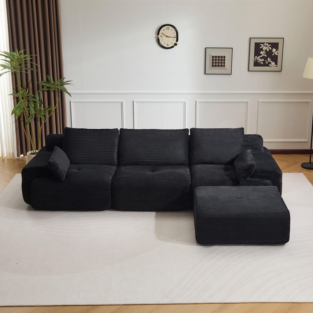 Sofa Sofa 3-2-1 Sitzer mit Schlaffunktion – Wohnzimmersofa modern & bequem Bequemes Sofa mit Bettfunktion – modern, kompakt und flexibel nutzbar