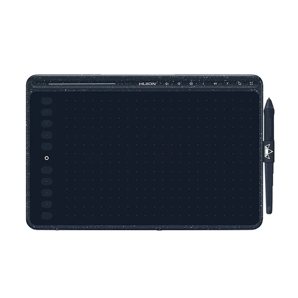 Tablette de dessin numérique avec stylet passif coloris Bleu Étoilé