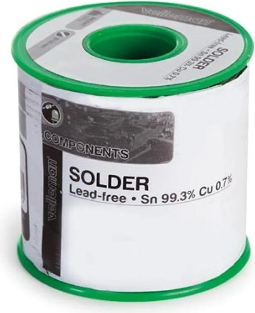 Fil soudure 0,8mm Sn99,3 Cu0,7 sans plomb à fusion rapide 500g