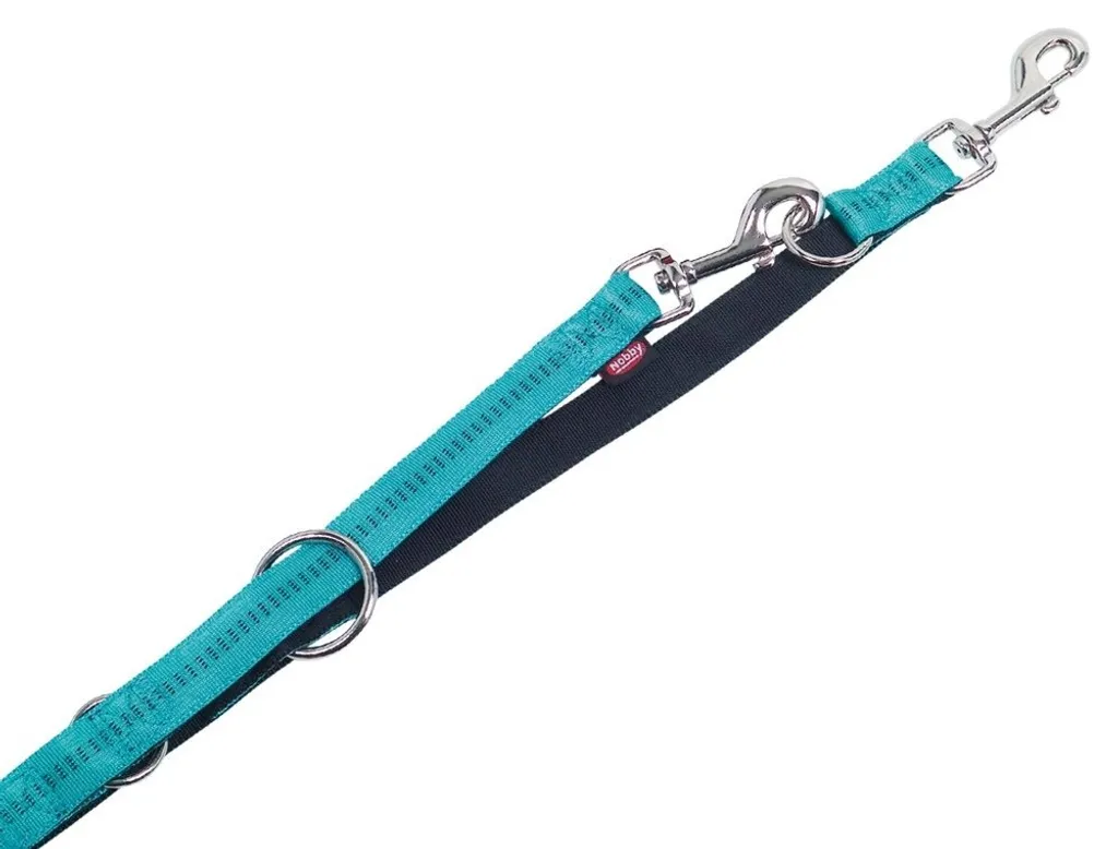 Guinzaglio Addestramento Nobby Soft Grip 2m x 10mm Turchese Nylon