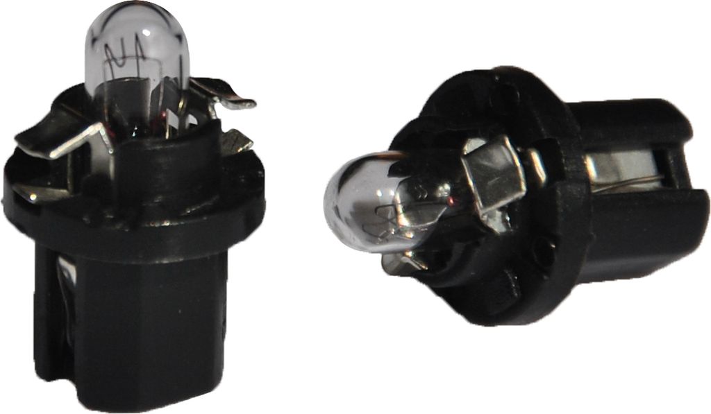 10 Stück M-Tech B8,5D 1,2W 12V schwarz