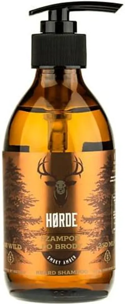 Shampooing pour barbe Smoky Amber Horde formule purifiante