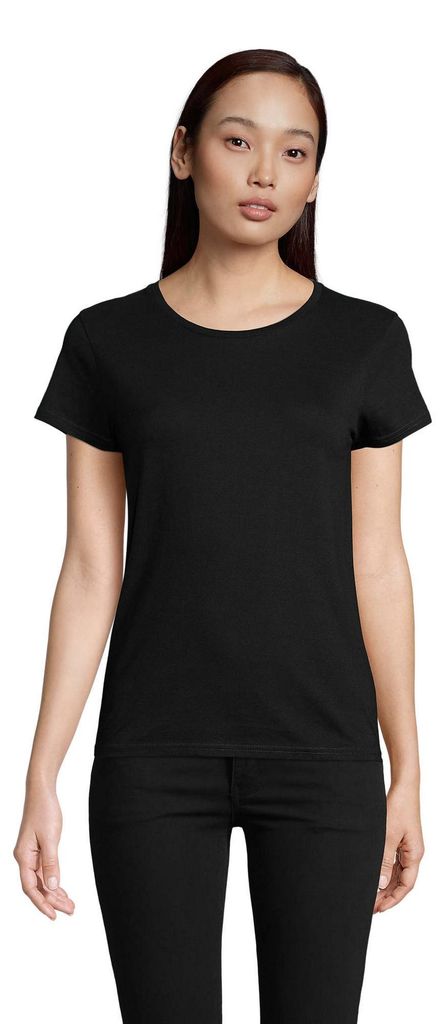 SOLS - "Pioneer" T-Shirt für Damen LT2447 (L) (Schwarz)