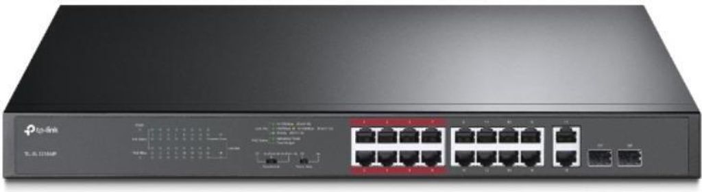 TP-Link TL-SL1218MP - Commutateur - non administrable - 16 Image du produit 