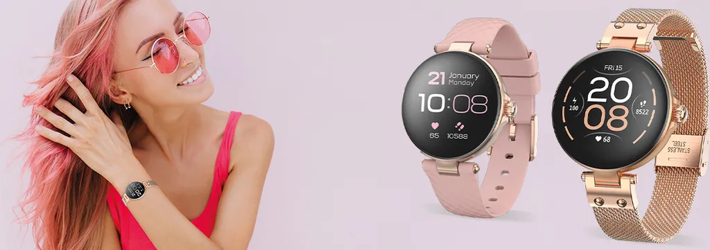 Smartwatch Forever SB-305 IP68: Precisione Medica e Display IPS 1.08" - 12