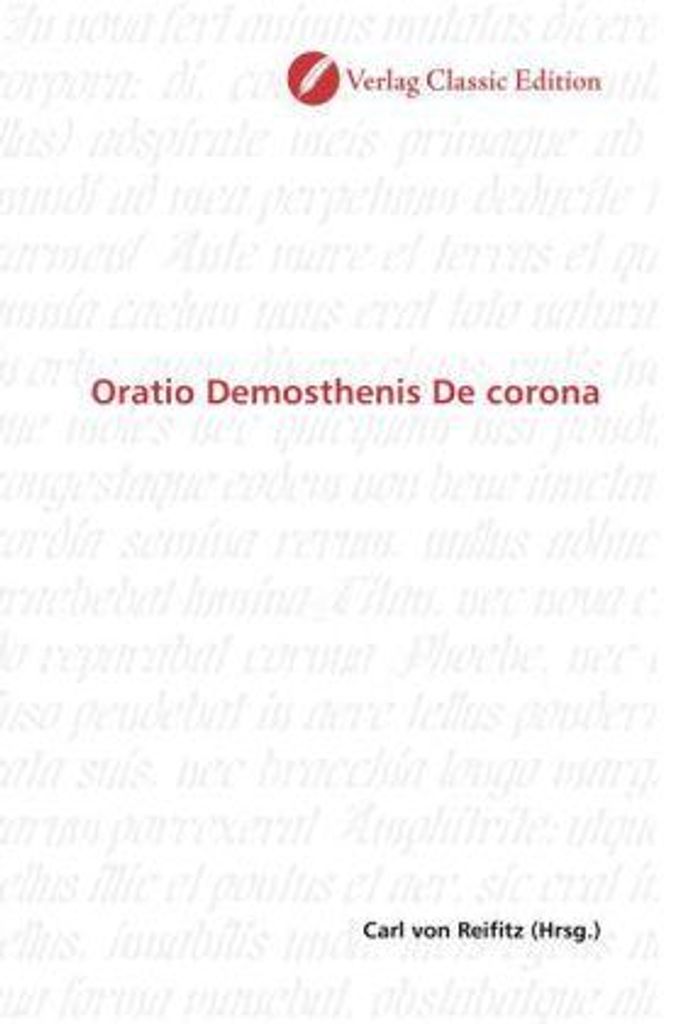 Oratio Demosthenis De corona