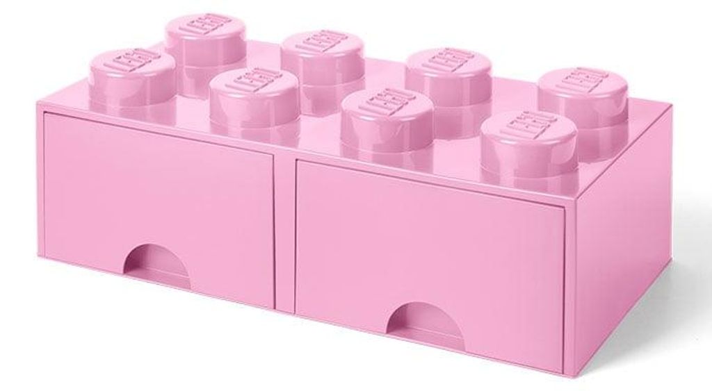 Room Copenhagen LEGO Brick Drawer 8 light pink - RC40061738 Image du produit 
