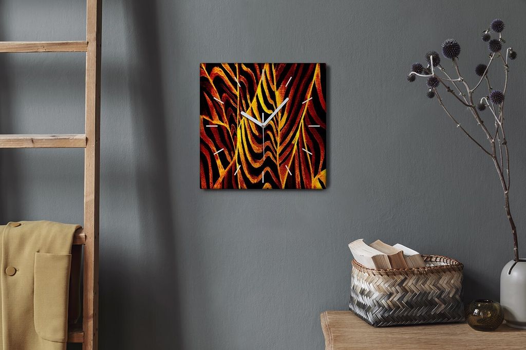 Coloray Hodiny Unikátní 30x30 cm  Tiché hodiny Pro obývací Produktbild 