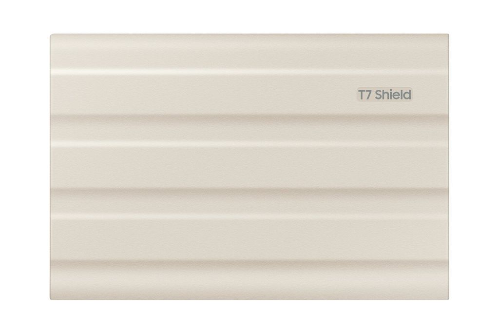 SAMSUNG T7 Shield 2 TB externe SSD-Festplatte beige Produktbild 6