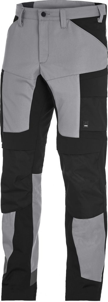 Arbeitshose Leo Gr.50, grau/schwarz FHB